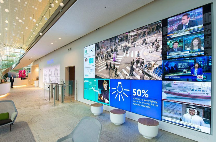 Fornitura e installazione di monitor digital signage dedicati all'intrattenimento